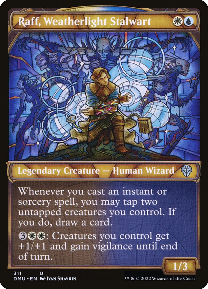 Raff, Weatherlight Stalwart (311) - Dominaria United (DMU)