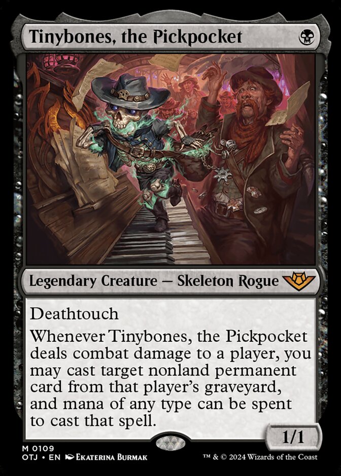 Tinybones, the Pickpocket - [Foil] Outlaws of Thunder Junction (OTJ)