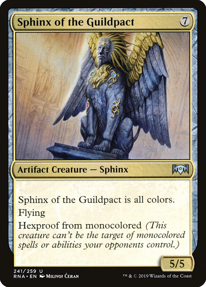 Sphinx of the Guildpact (241) - Ravnica Allegiance (RNA)