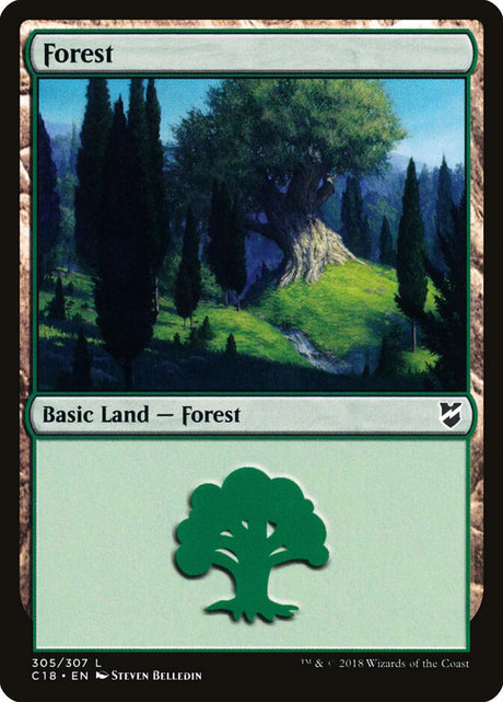 Forest (305) - Commander 2018 (C18)
