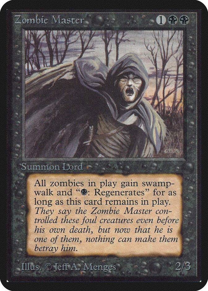 Zombie Master (137) - Limited Edition Alpha (LEA)