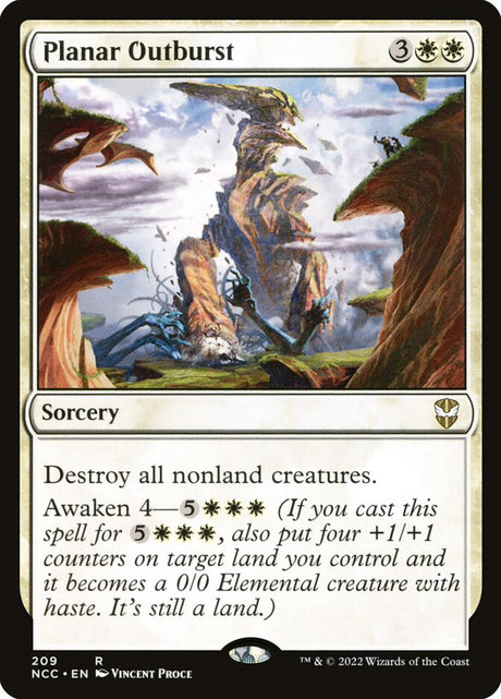 Planar Outburst (209) - New Capenna Commander (NCC)