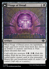 Visage of Dread // Dread Osseosaur (129) - The Lost Caverns of Ixalan (LCI)