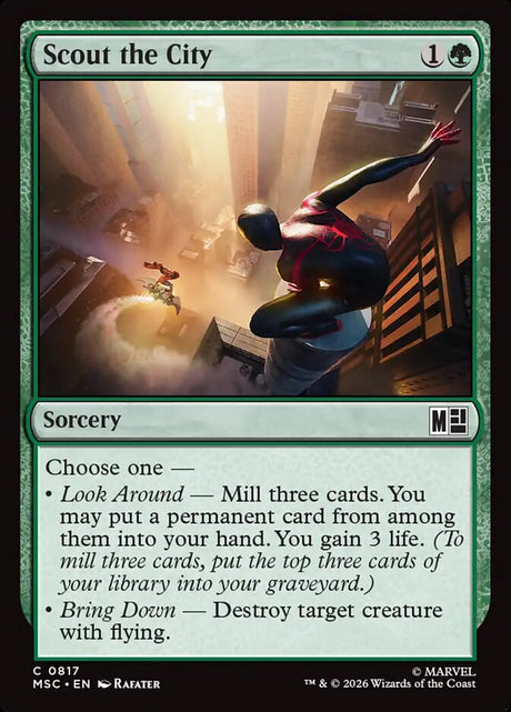 Scout the City (817) - Marvel Super Heroes Commander (MSC)