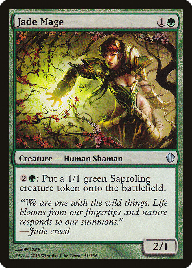 Jade Mage (151) - Commander 2013 (C13)