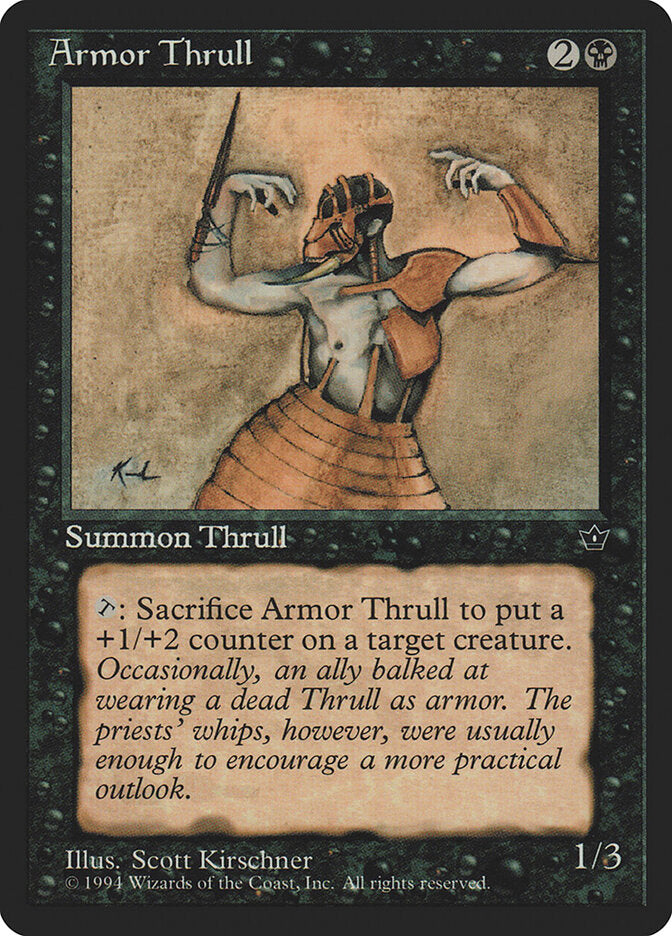 Armor Thrull (33d) - Fallen Empires (FEM)