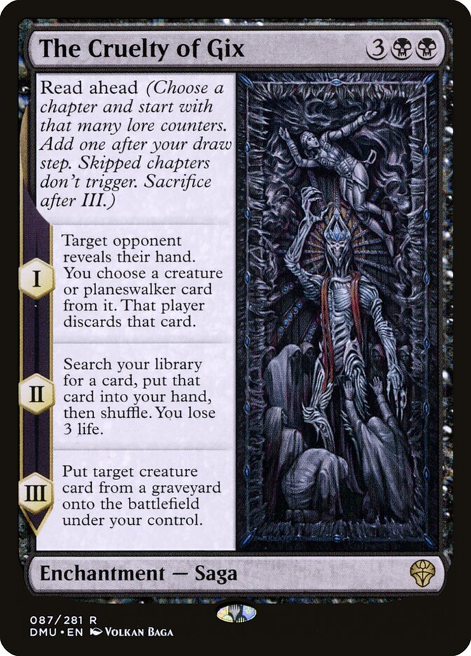 The Cruelty of Gix (87) - Dominaria United (DMU)