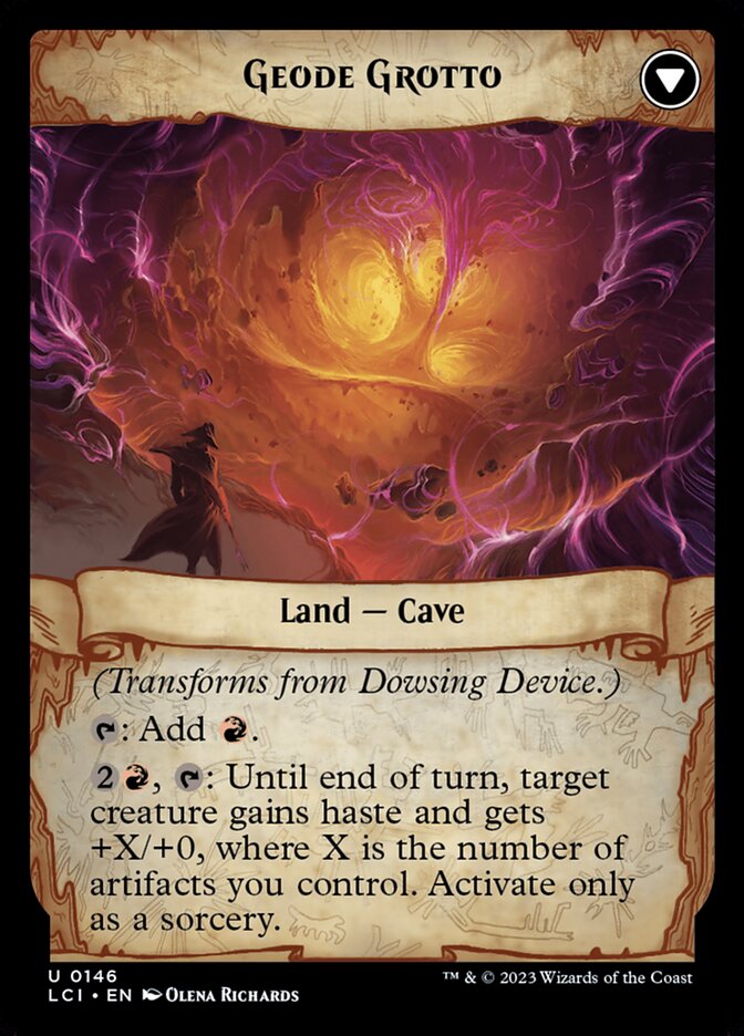 Dowsing Device // Geode Grotto (146) - The Lost Caverns of Ixalan (LCI)