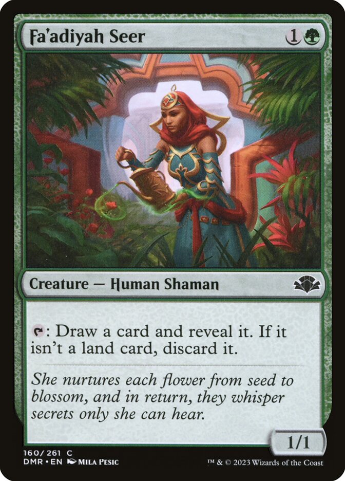 Fa'adiyah Seer (160) - Dominaria Remastered (DMR)
