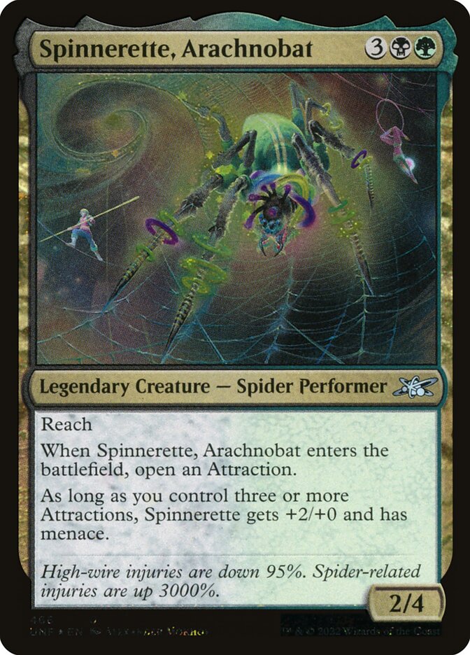 Spinnerette, Arachnobat (466) - Unfinity (UNF)