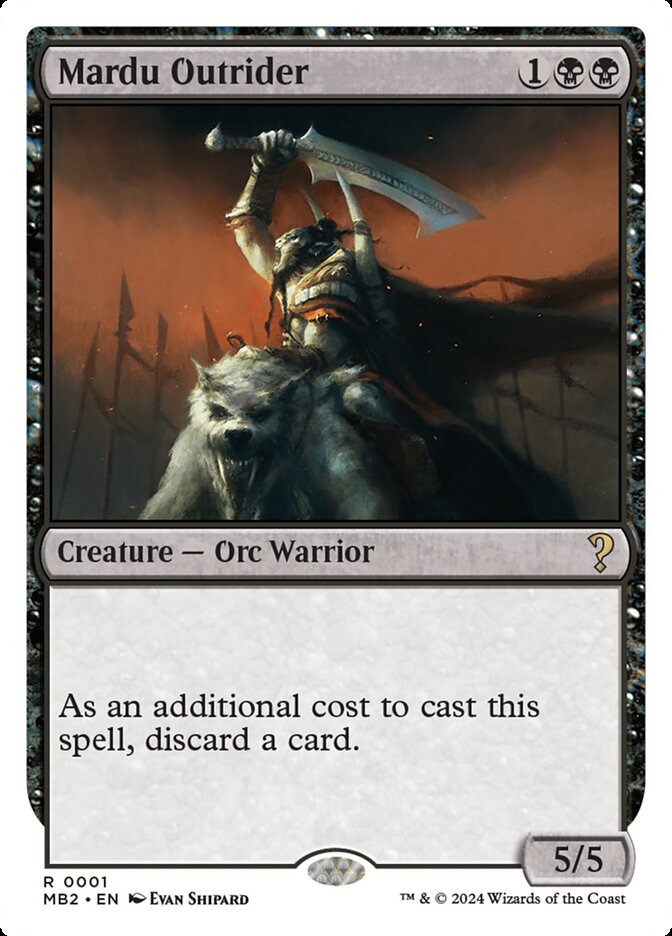 Mardu Outrider (1) - Mystery Booster 2 (MB2)