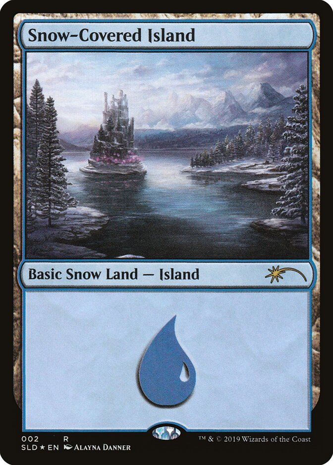 Snow-Covered Island (2) - Secret Lair Drop (SLD)