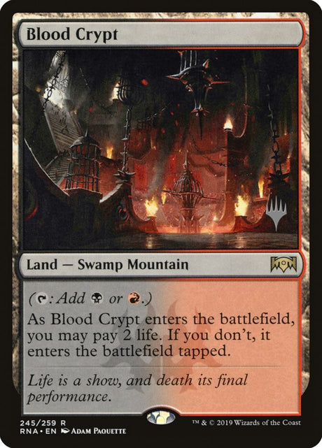 Blood Crypt (245p) - Ravnica Allegiance Promos (PRNA)