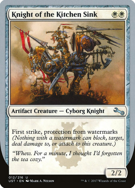 Knight of the Kitchen Sink (12f) - Unstable (UST)