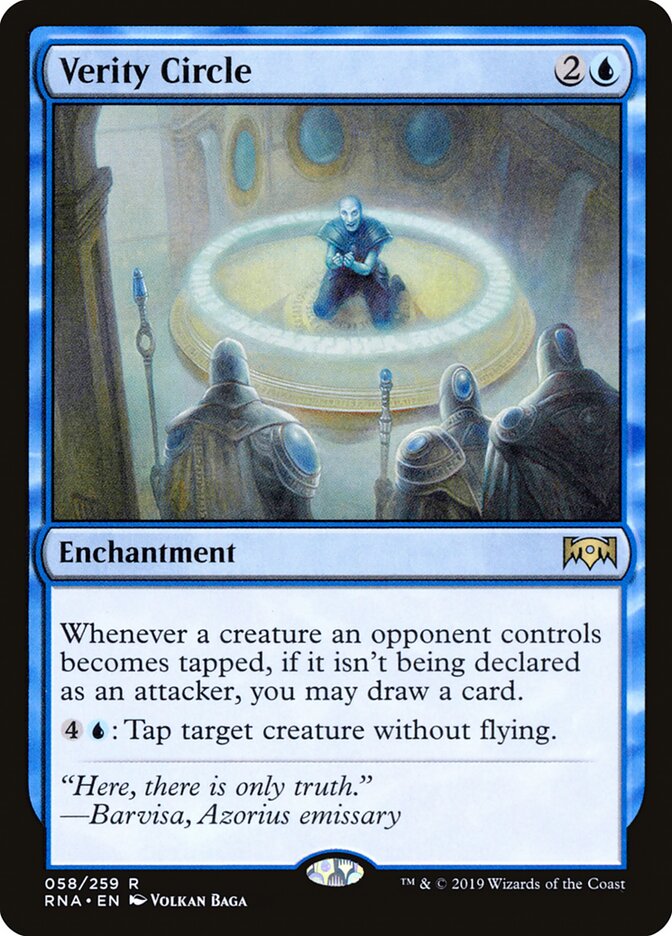 Verity Circle (58) - Ravnica Allegiance (RNA)