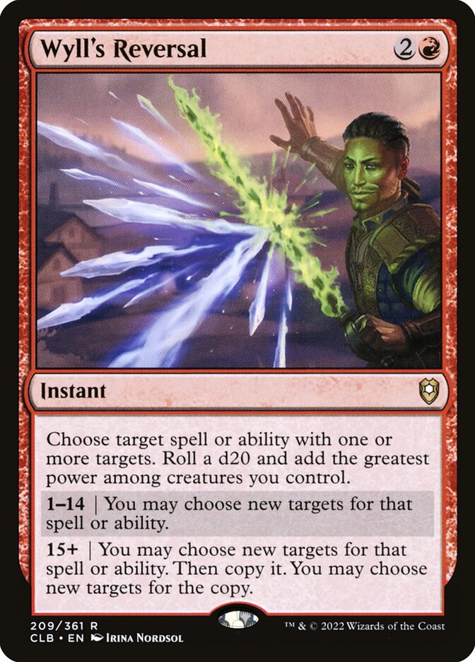 Wyll's Reversal (209) - Commander Legends: Battle for Baldur's Gate (CLB)