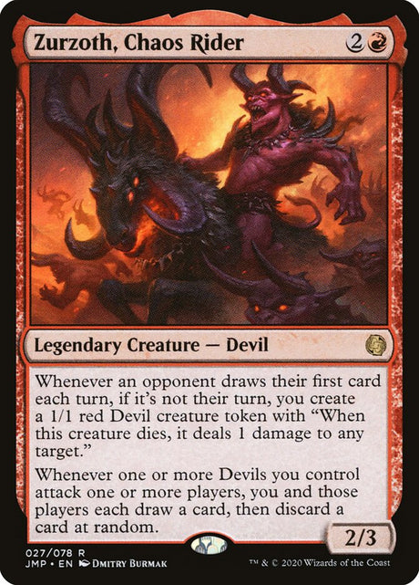 Zurzoth, Chaos Rider (27) - Jumpstart (JMP)