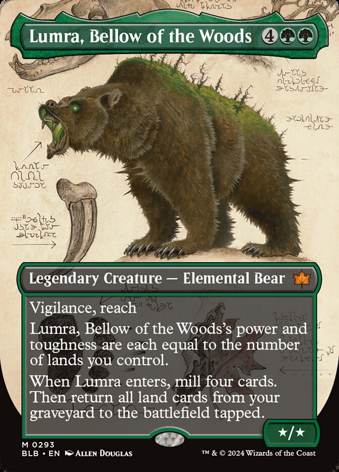 Lumra, Bellow of the Woods (293) - Bloomburrow (BLB)