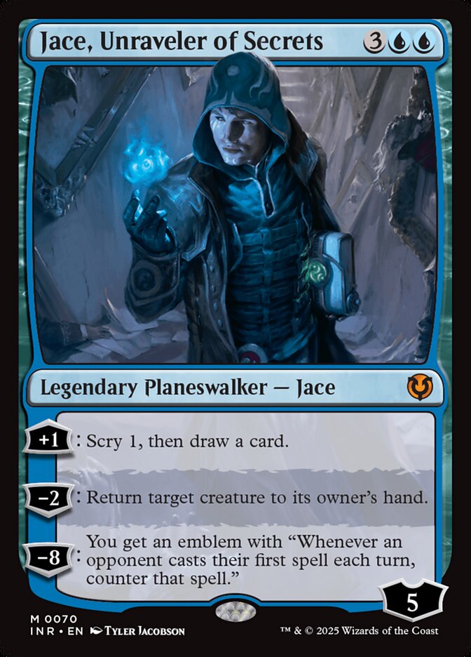 Jace, Unraveler of Secrets - [Foil] Innistrad Remastered (INR)