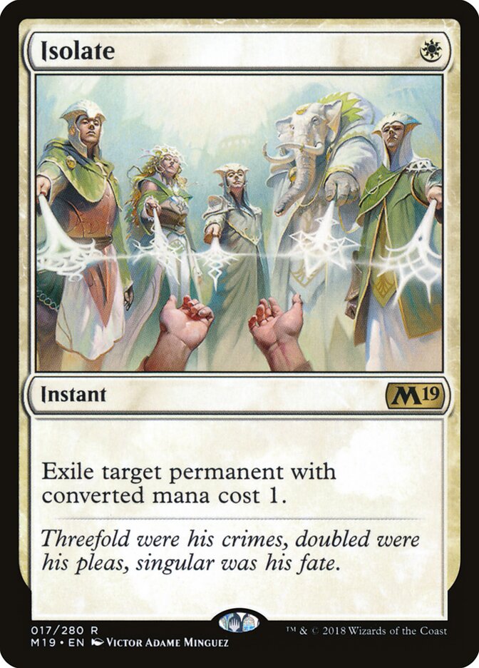 Isolate (17) - Core Set 2019 (M19)