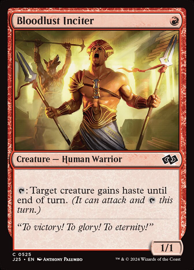 Bloodlust Inciter (525) - Foundations Jumpstart (J25)