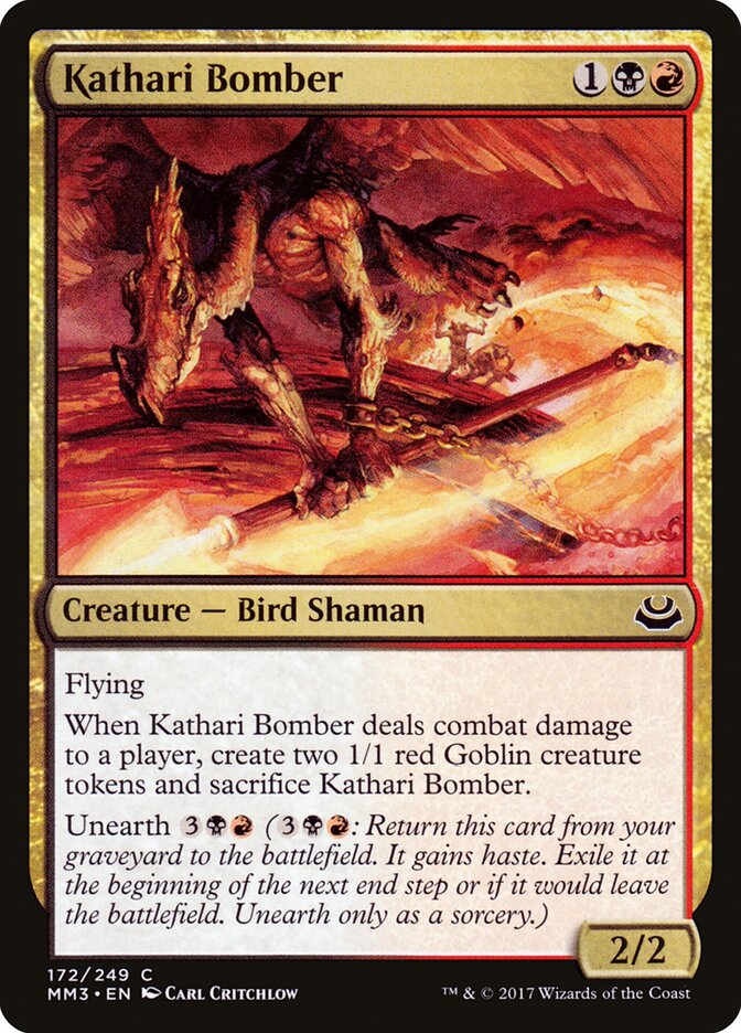 Kathari Bomber (172) - Modern Masters 2017 (MM3)