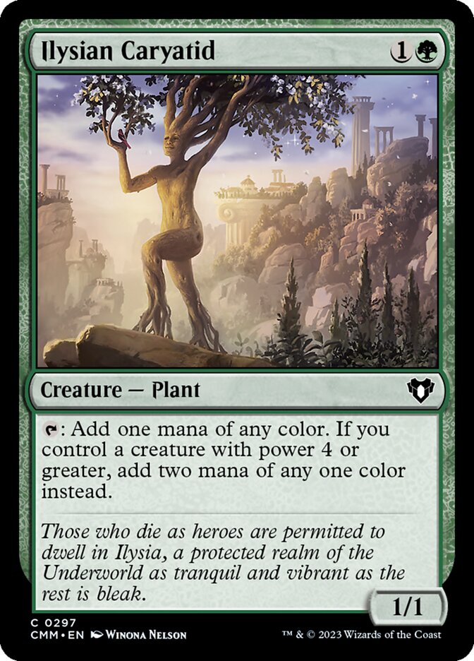 Ilysian Caryatid (297) - Commander Masters (CMM)