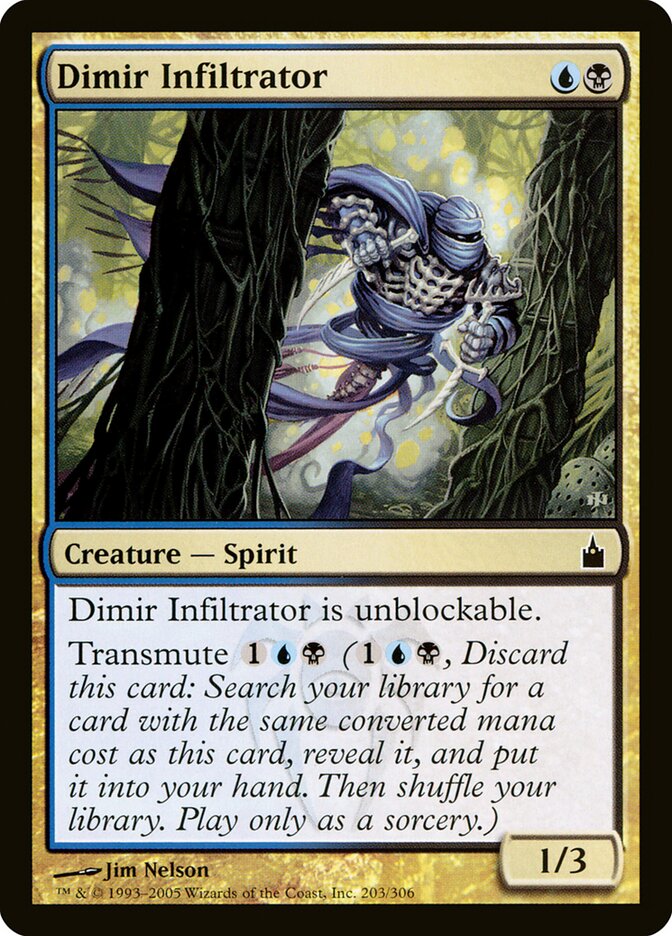 Dimir Infiltrator (203) - Ravnica: City of Guilds (RAV)