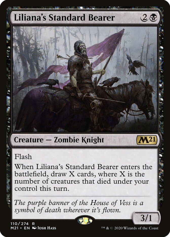 Liliana's Standard Bearer (110) - Core Set 2021 (M21)