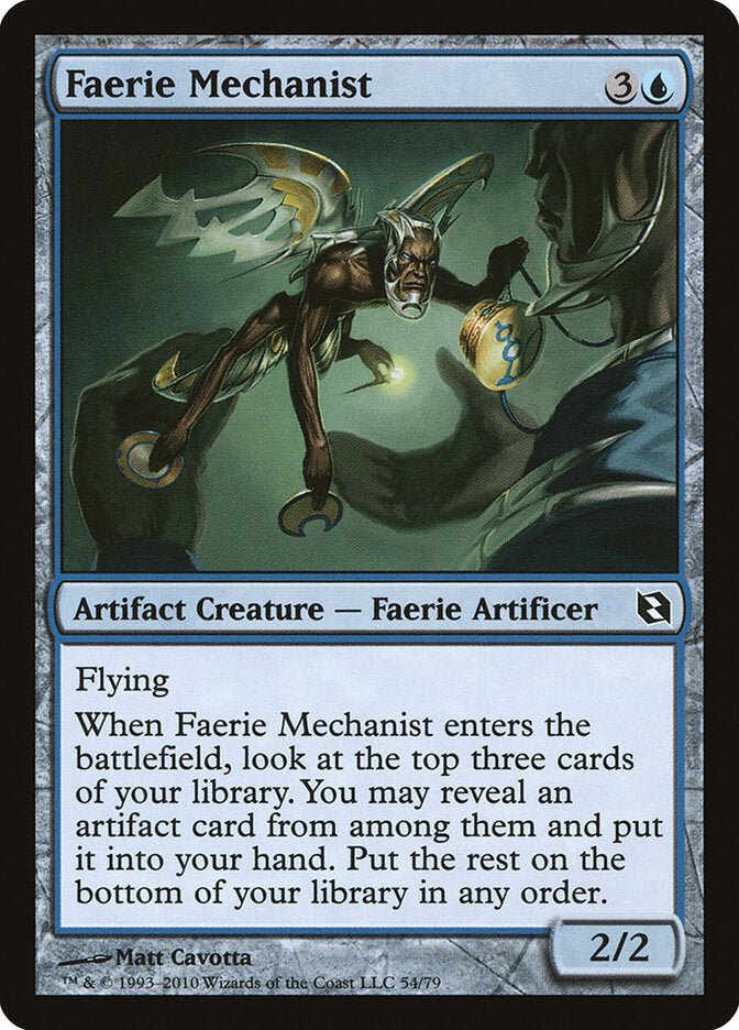 Faerie Mechanist (54) - Duel Decks: Elspeth vs. Tezzeret (DDF)
