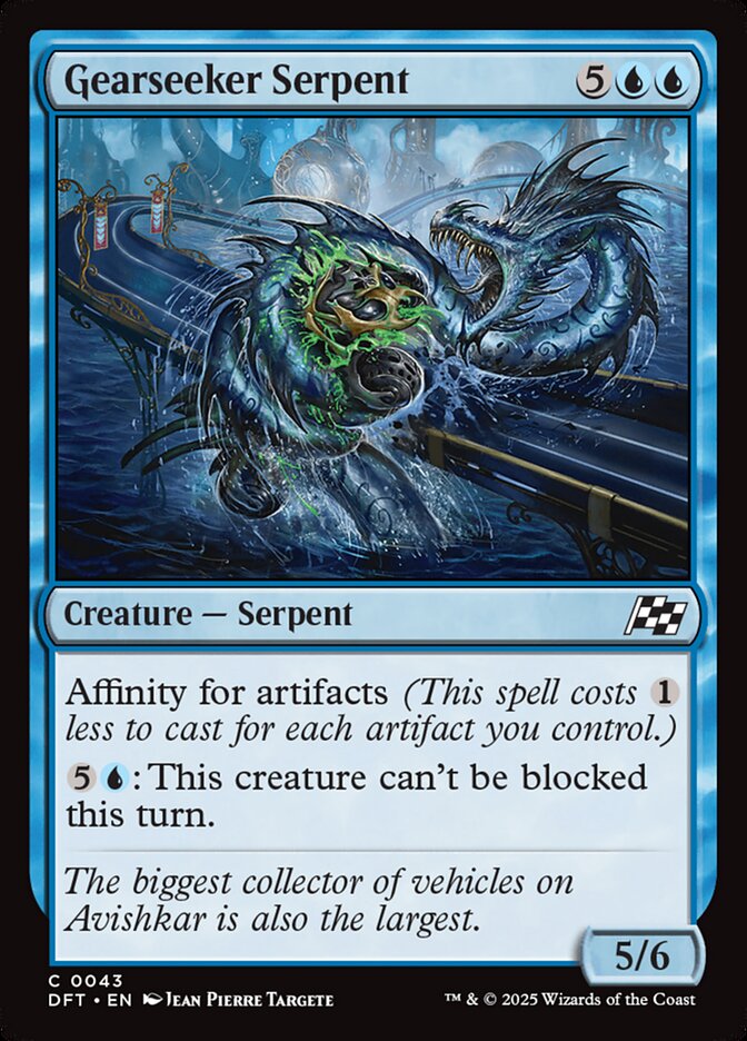 Gearseeker Serpent - [Foil] Aetherdrift (DFT)