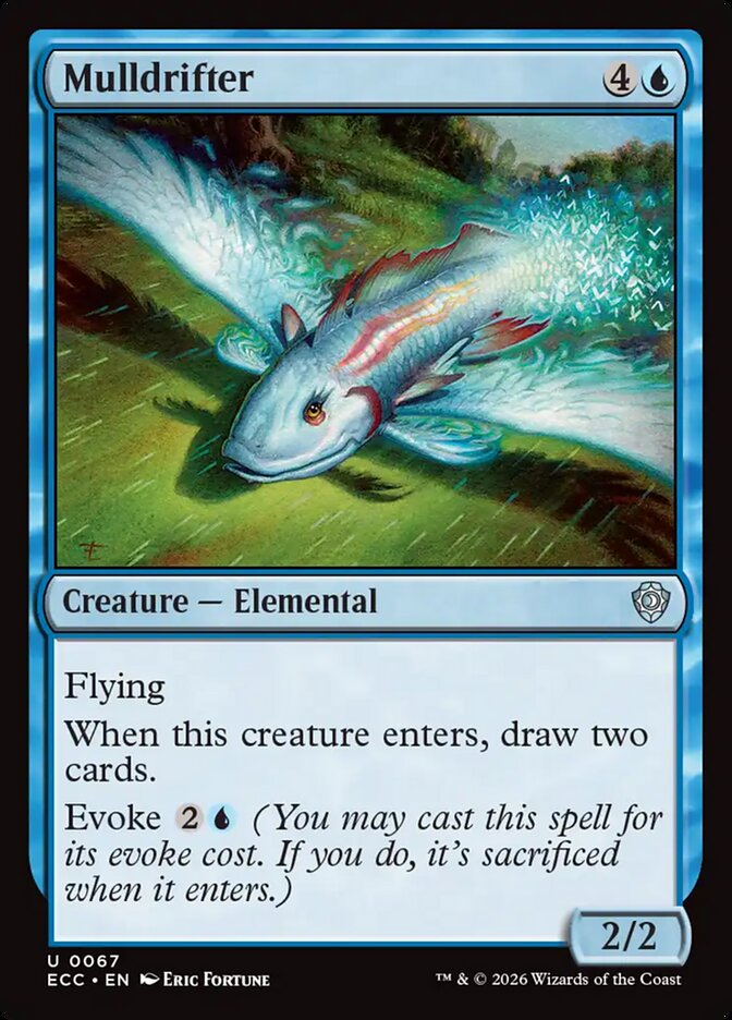 Mulldrifter (67) - Lorwyn Eclipsed Commander (ECC)