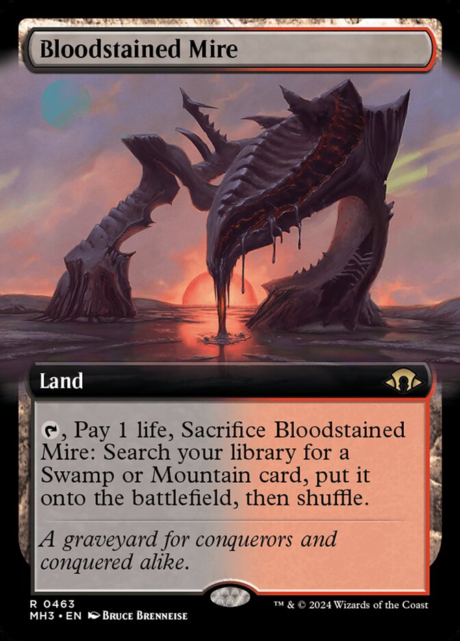 Bloodstained Mire - [Extended Art] Modern Horizons 3 (MH3)