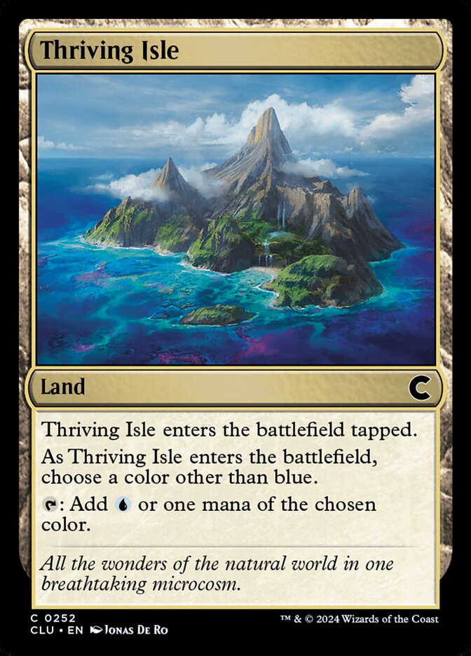 Thriving Isle (252) - Ravnica: Clue Edition (CLU)
