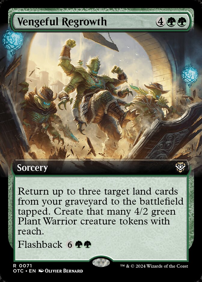 Vengeful Regrowth (71) - Outlaws of Thunder Junction Commander (OTC)