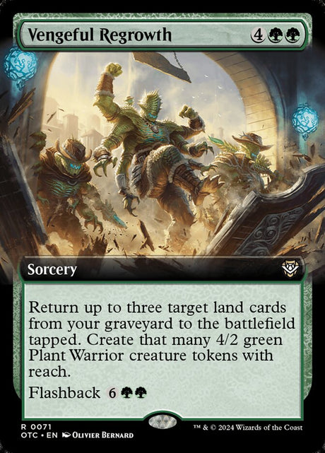 Vengeful Regrowth (71) - Outlaws of Thunder Junction Commander (OTC)