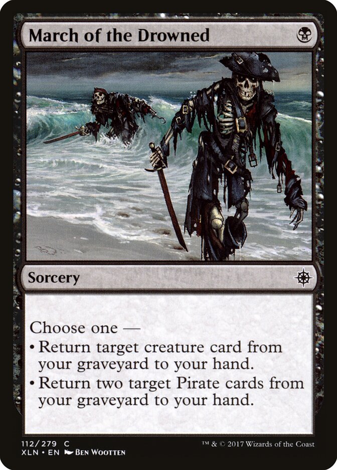 March of the Drowned (112) - Ixalan (XLN)