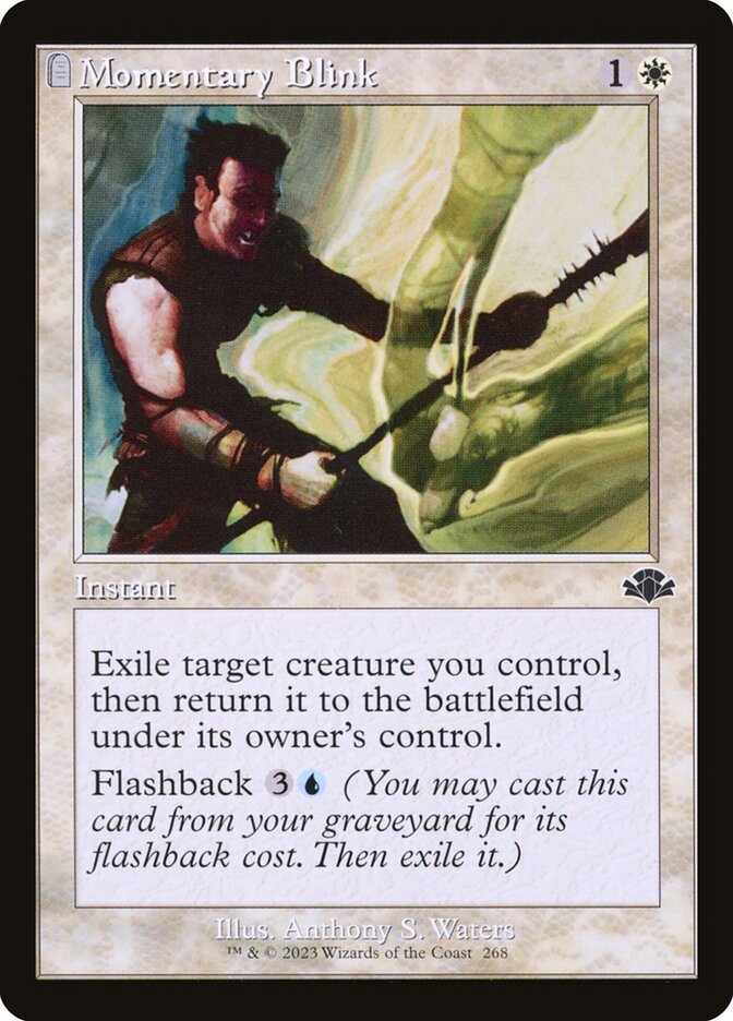 Momentary Blink (268) - Dominaria Remastered (DMR)
