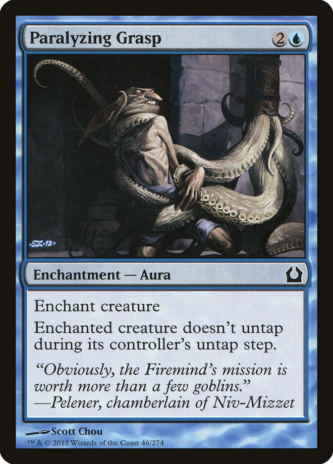Paralyzing Grasp (46) - Return to Ravnica (RTR)