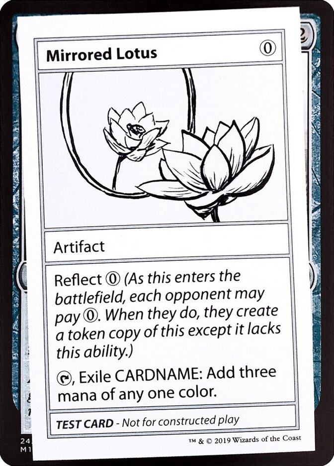 Mirrored Lotus (107) - Mystery Booster Playtest Cards 2021 (CMB2)