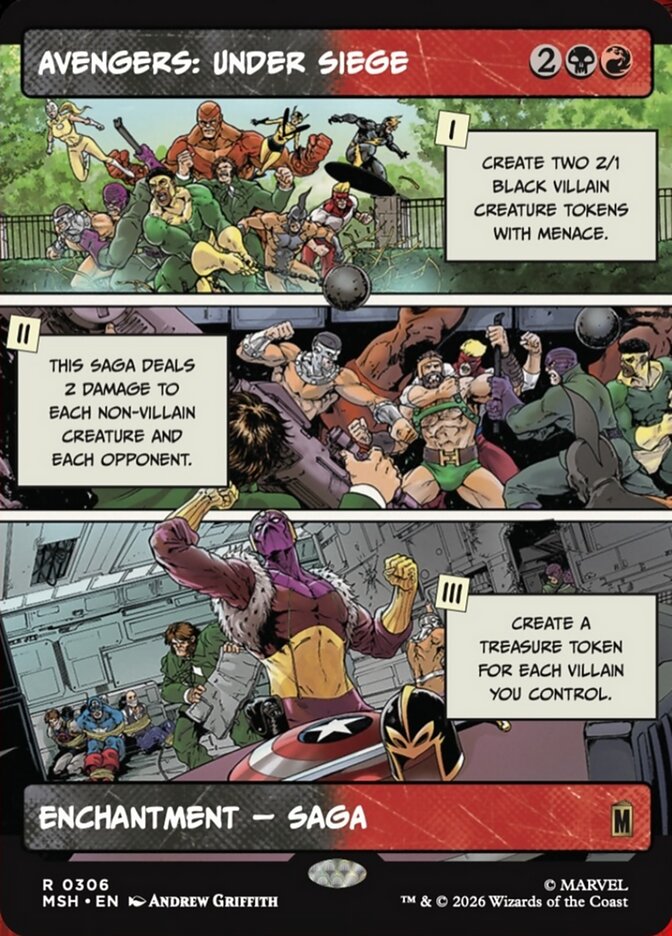Avengers: Under Siege (306) - Marvel Super Heroes (MSH)