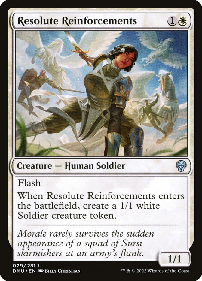 Resolute Reinforcements (29) - Dominaria United (DMU)