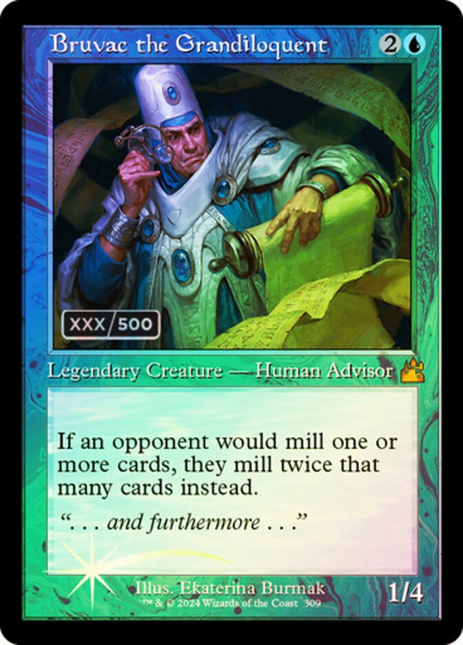 Bruvac the Grandiloquent (309z) - Ravnica Remastered (RVR)