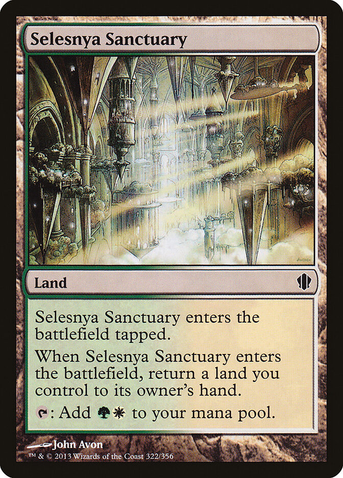 Selesnya Sanctuary (322) - Commander 2013 (C13)