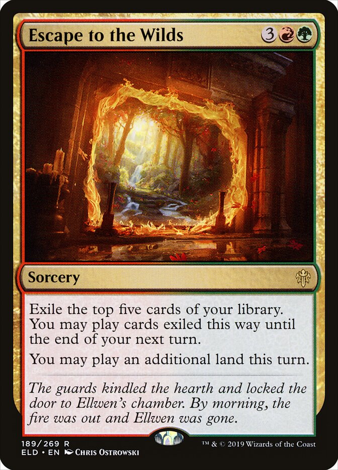 Escape to the Wilds (189) - Throne of Eldraine (ELD)