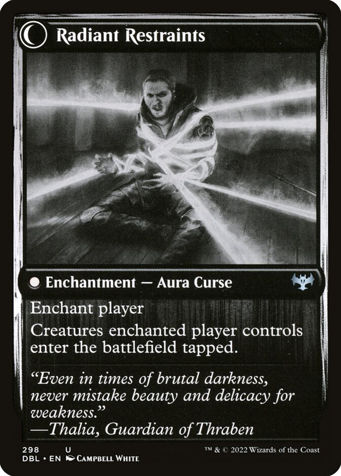 Radiant Grace // Radiant Restraints (298) - Innistrad: Double Feature (DBL)
