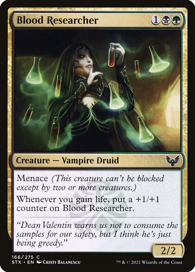 Blood Researcher (166) - Strixhaven: School of Mages (STX)
