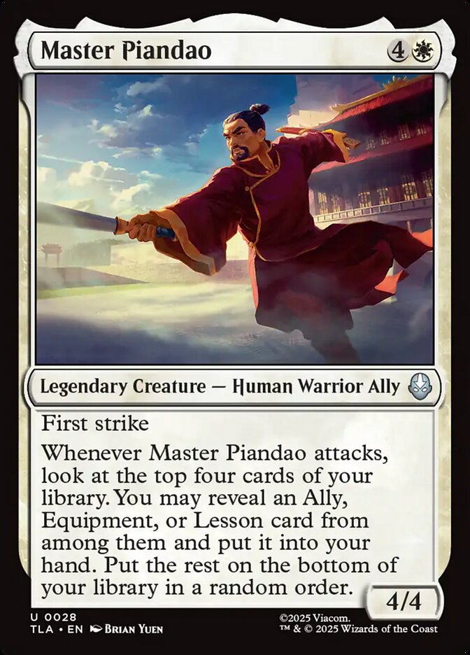 Master Piandao (28) - Avatar: The Last Airbender (TLA)
