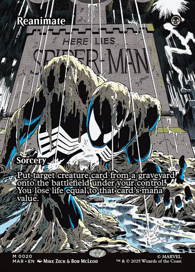 Reanimate (20) - [Borderless] Marvel Universe (MAR)