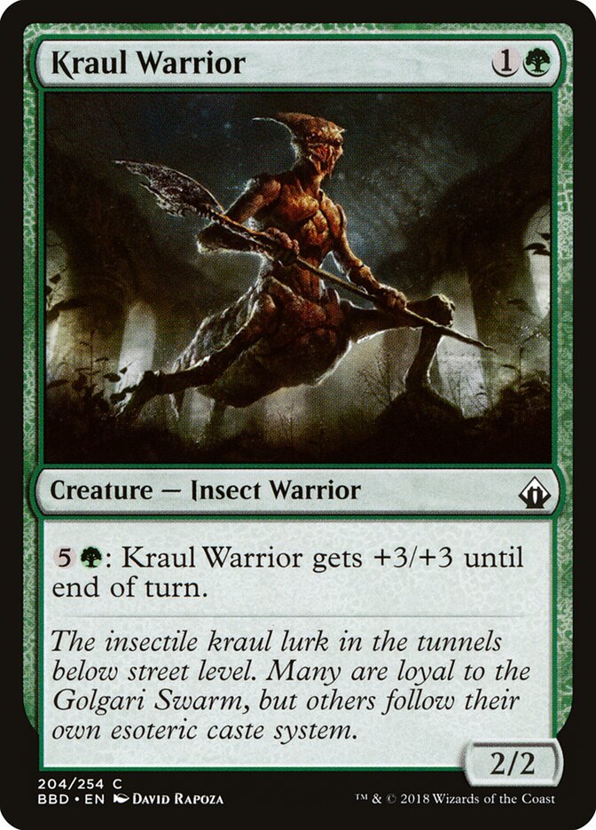 Kraul Warrior (204) - Battlebond (BBD)
